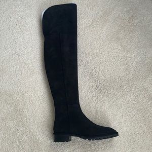 Stuart Weitzman amber suede over the knee boots NWT